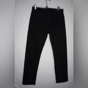 Uniqlo Women's Black Denim Skinny Jeans Sz 28 Business‎ Casual Going Out